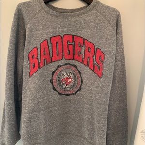 Wisconsin badgers sweatshirt